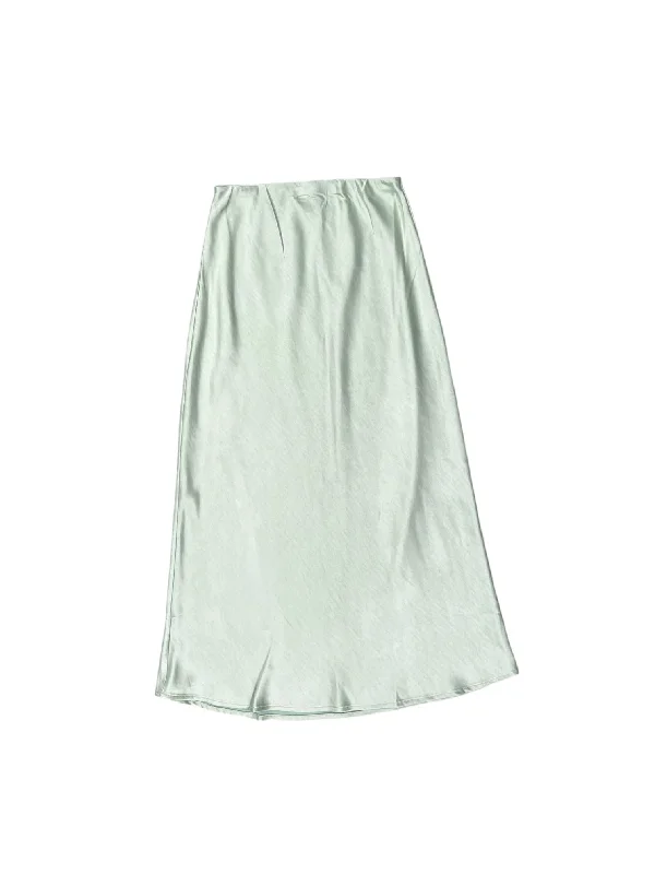 Skirt Maxi By Mng In Green, Size: Xs