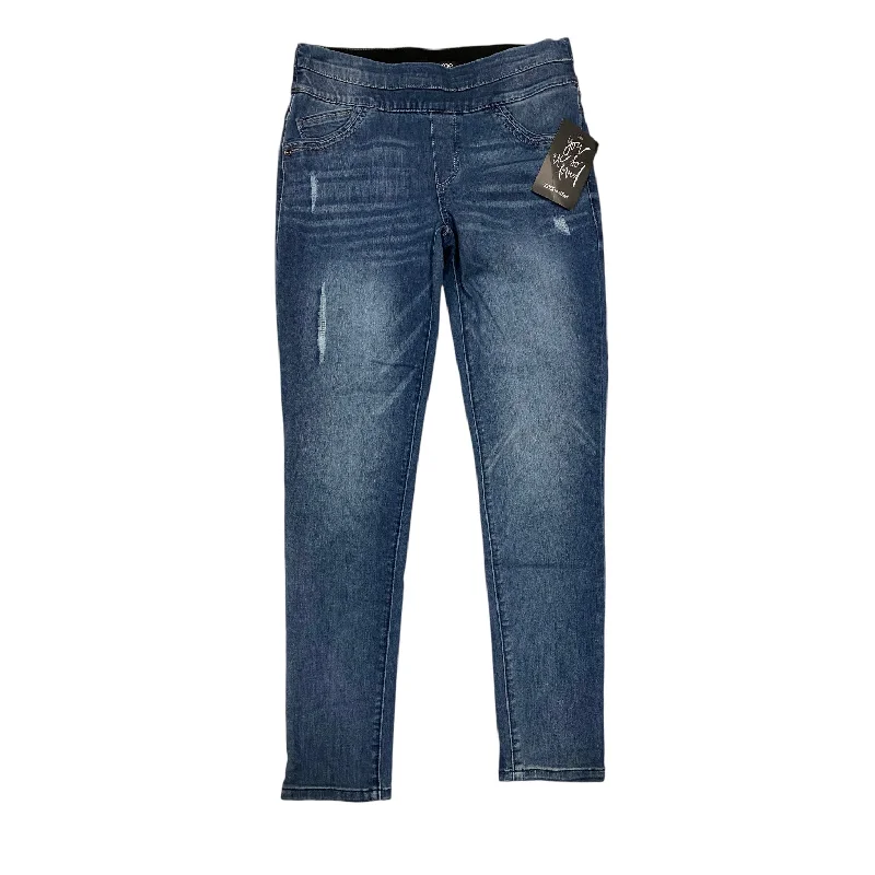 Jeans Skinny By MAC AND ME In Blue Denim, Size: 4