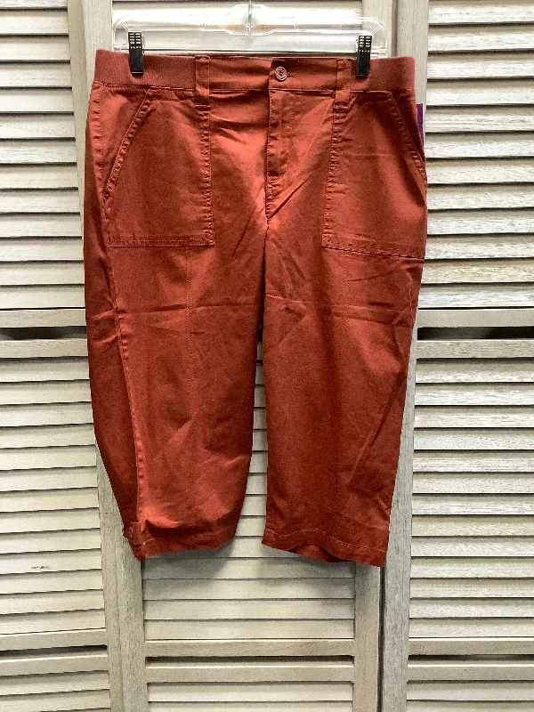 Red Shorts Gloria Vanderbilt, Size 10