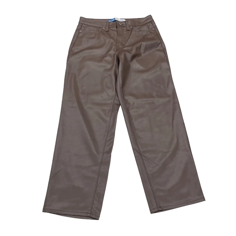 BROWN OLD NAVY PANTS OTHER, Size 8