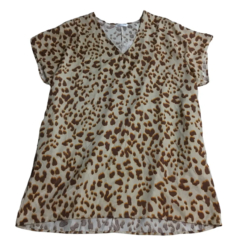 Dress Casual Short By Vestique In Animal Print, Size: S