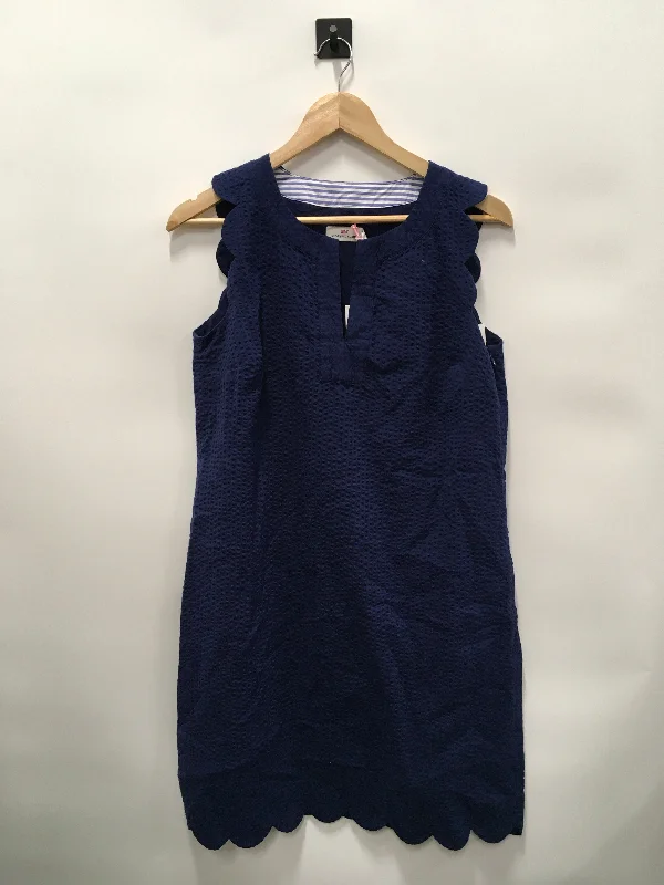 Dress Casual Short By Vineyard Vines In Navy, Size: M