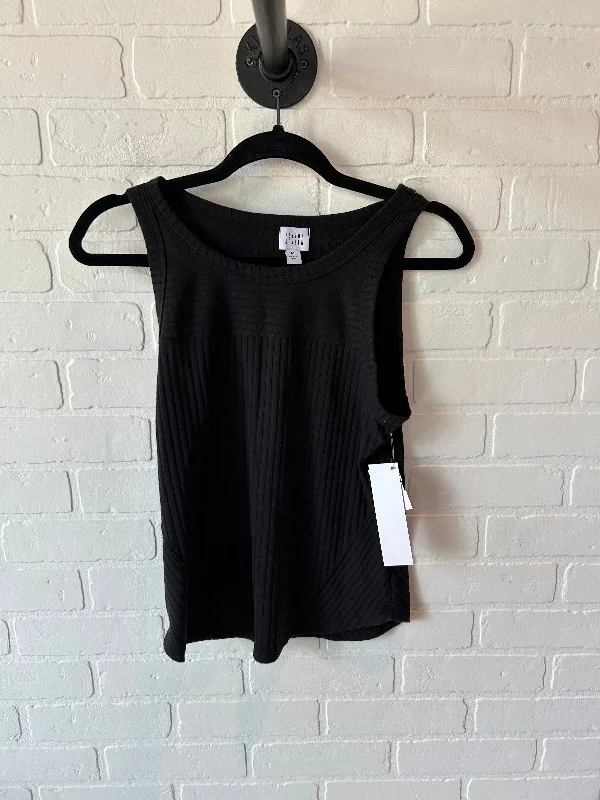 Top Sleeveless Basic By Peyton Jensen In Black, Size: M