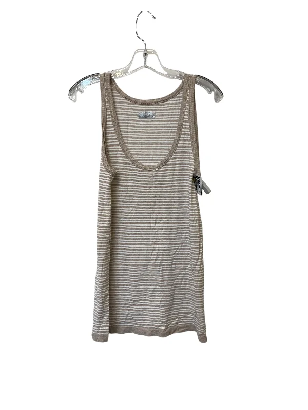 Top Sleeveless By Athleta In Tortoise Shell Print, Size: L