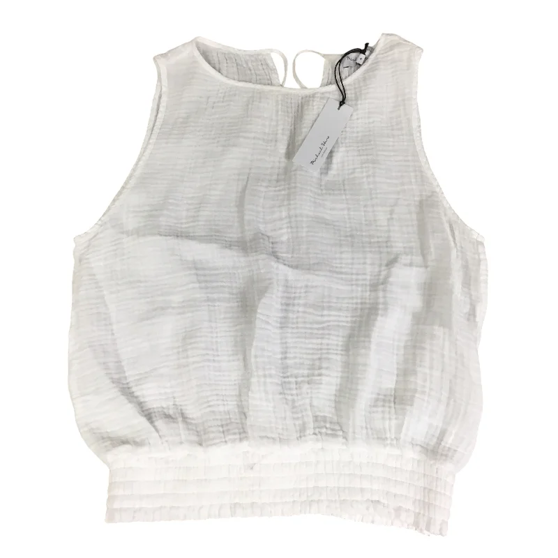 Top Sleeveless By Michael Stars In White, Size: M