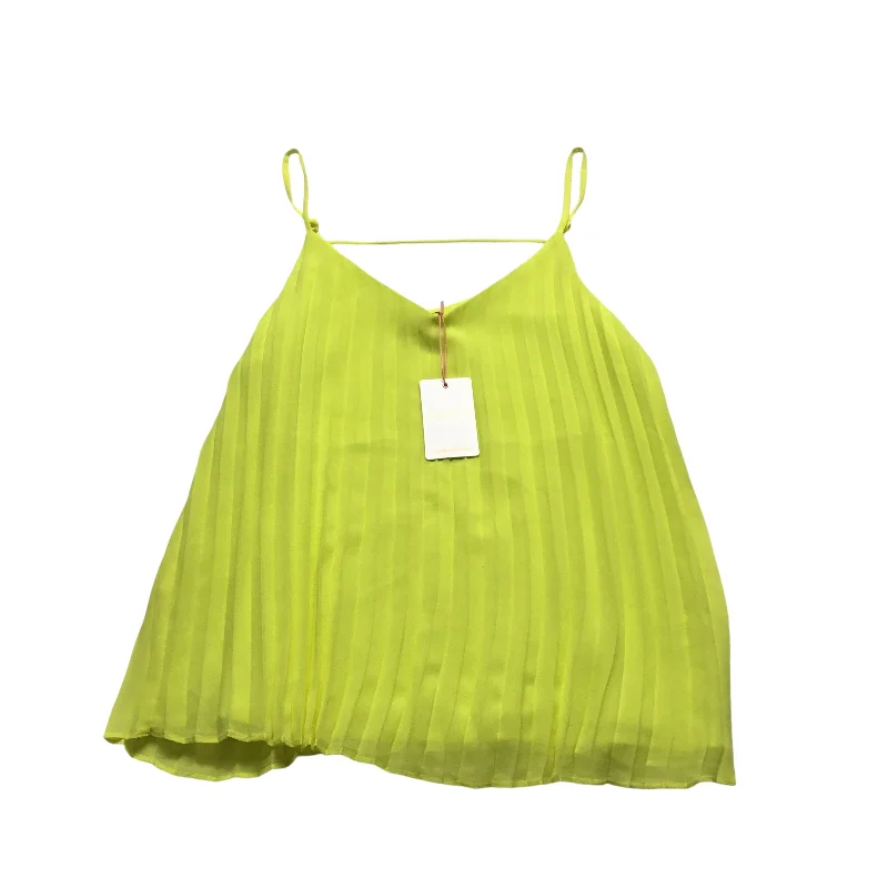 Top Sleeveless By Skies Are Blue In Yellow, Size: M