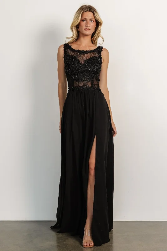 Konstantina Gown | Black