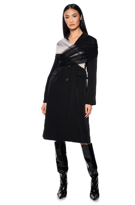 BALLETCORE ZIPPER FUNCTION TRENCH