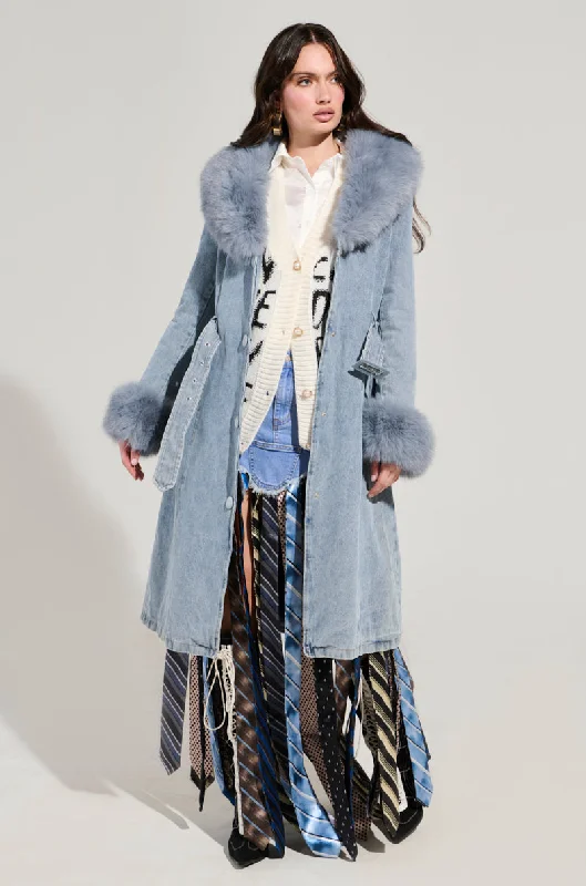 HADLEY MIXED MEDIA TRENCH