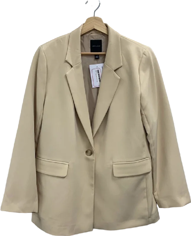 New Look Beige Blazer UK 12