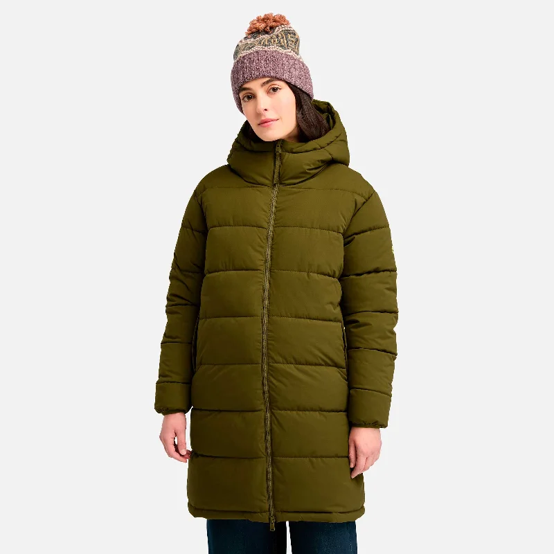 Women's Water-Repellent Puffer Parka